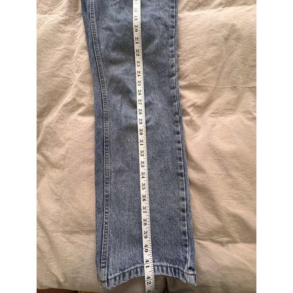 Remain Birger Christensen Jeans Womens 27 Blue Denim Lynn Straight Italy Cotton - Picture 6 of 10
